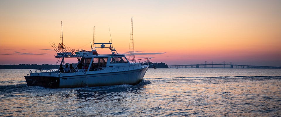 boat at sea