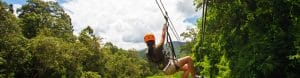 ziplining